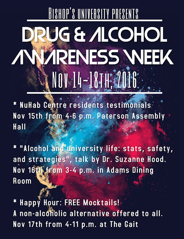 Drug and Alcohol Awareness Week University