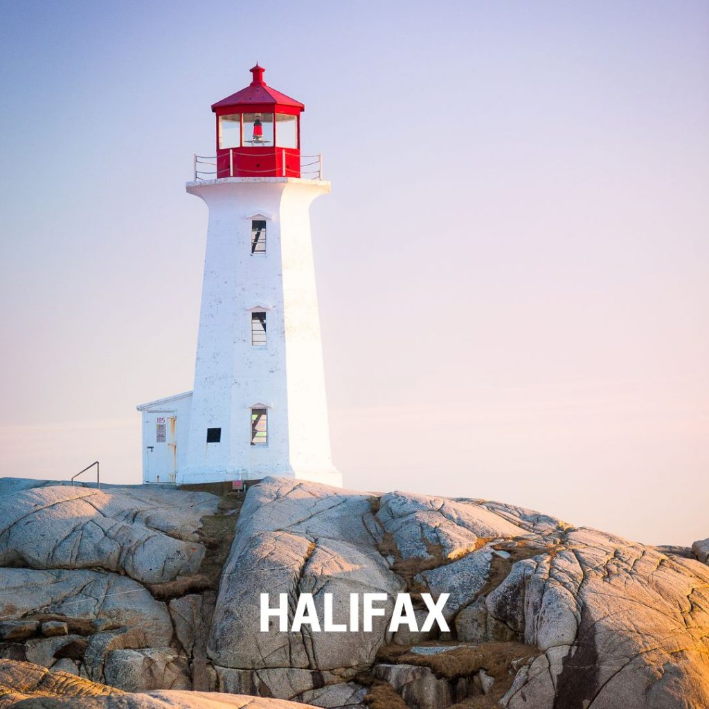 Peggy's Cove in Halifax, Nova Scotia