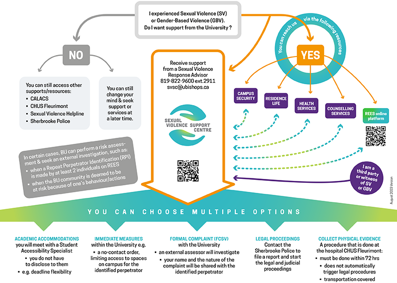 Flowchart on disclosing options