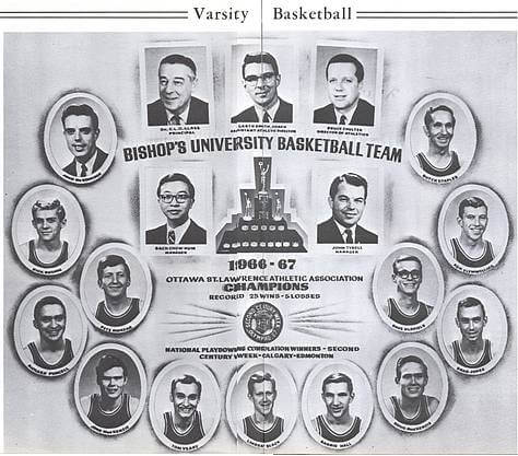 1966-67 Men's Basketball Gaiters