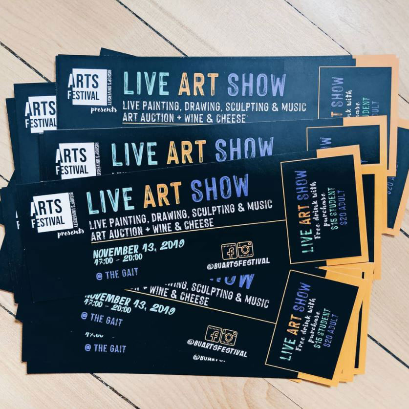 Tickets for the Artsfest