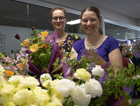 Robin Lang from Wild Thing and Emilie Turcotte-Côté from Les Jardins d'etc.