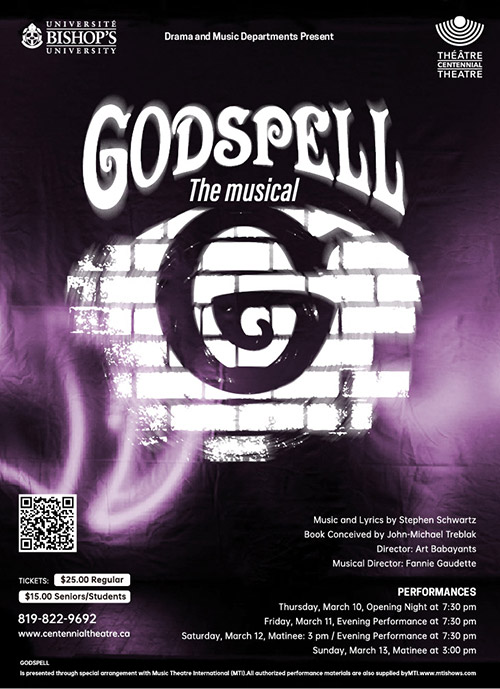 Godspell The Musical poster