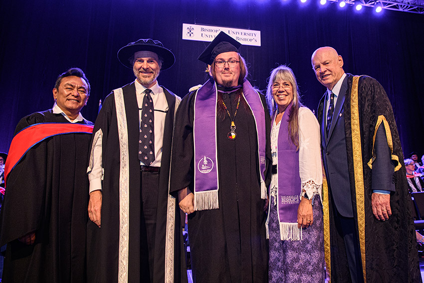 One of our Indigenous student at the 2024 Convocation