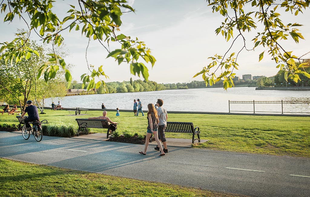 Lac des Nations Walking Path, Sherbrooke