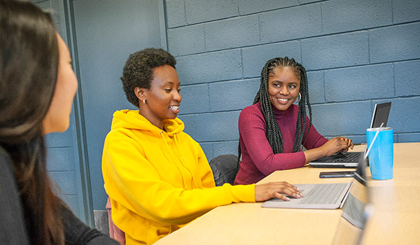 Students in class