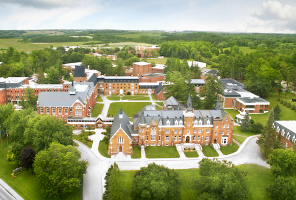 Drone overview of the Bishop's campus