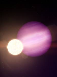 Giant Planet Orbiting a White Dwarf